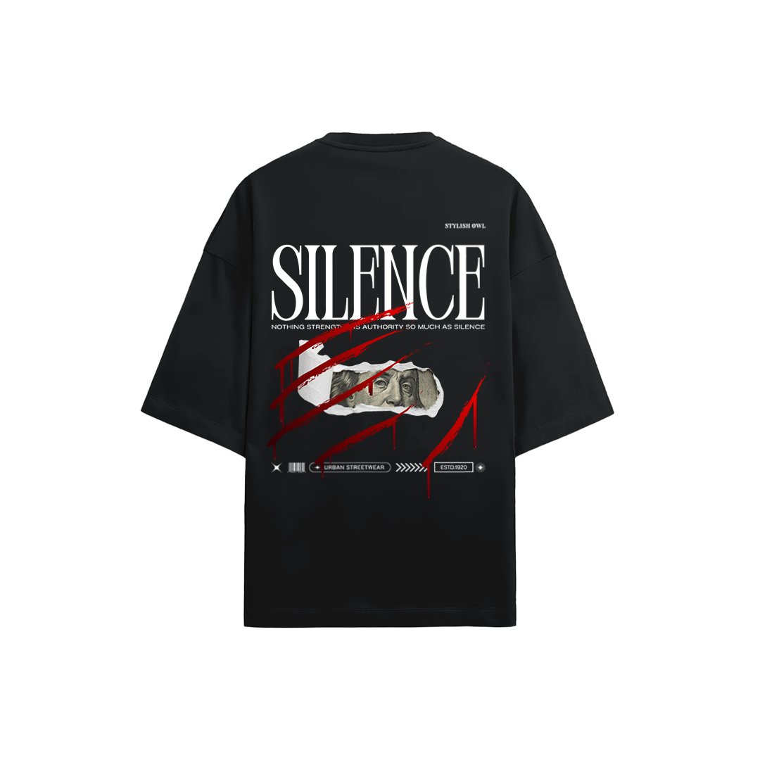 Silence is Golden Oversized T-Shirt