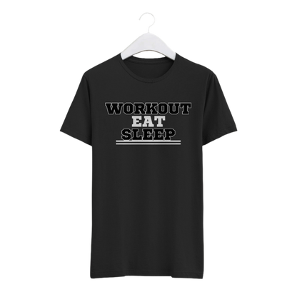 Workout, Eat, Sleep Unisex T-shirt